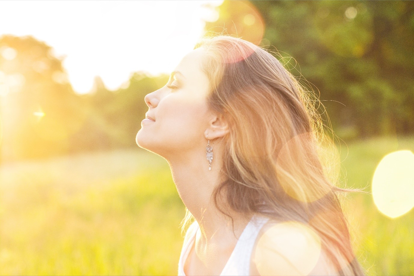 Sunshine provides vitamin D, but UV rays can damage the skin